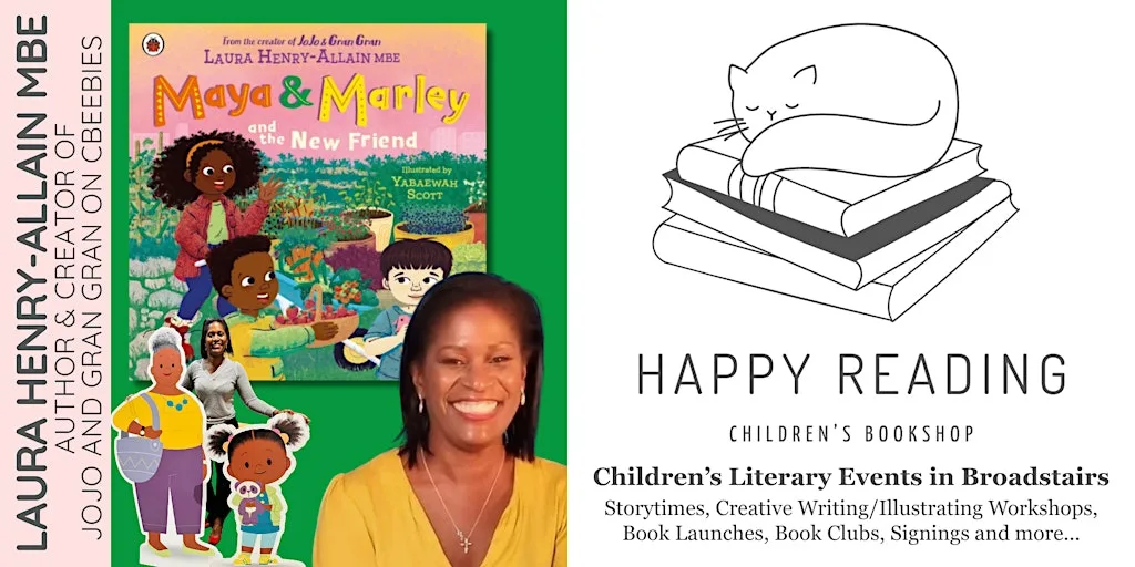 Kids Author Event: Laura Henry-Allain MBE, creator of JoJo and Gran Gran! at Happy Reading Children's Bookshop