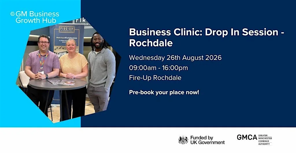 Business Clinic: Drop In - Rochdale