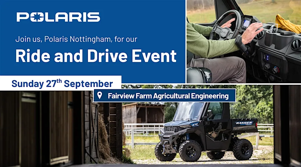 Polaris Nottingham - Ride & Drive Event at Fairview Farm Machinery