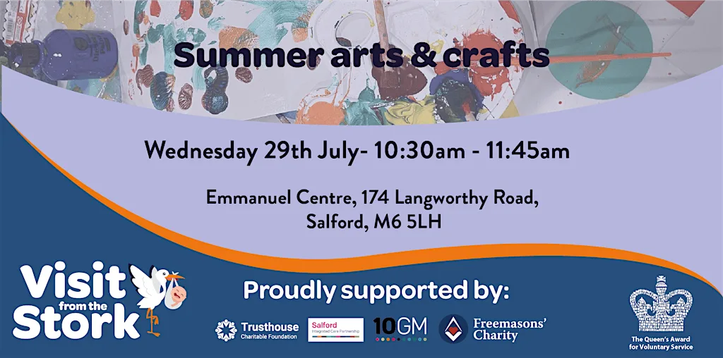 Summer Arts and Crafts at Emmanuel Church Salford