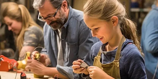 Newport Makerspace - Intro to woodworking at Wastesavers Reuse Centre