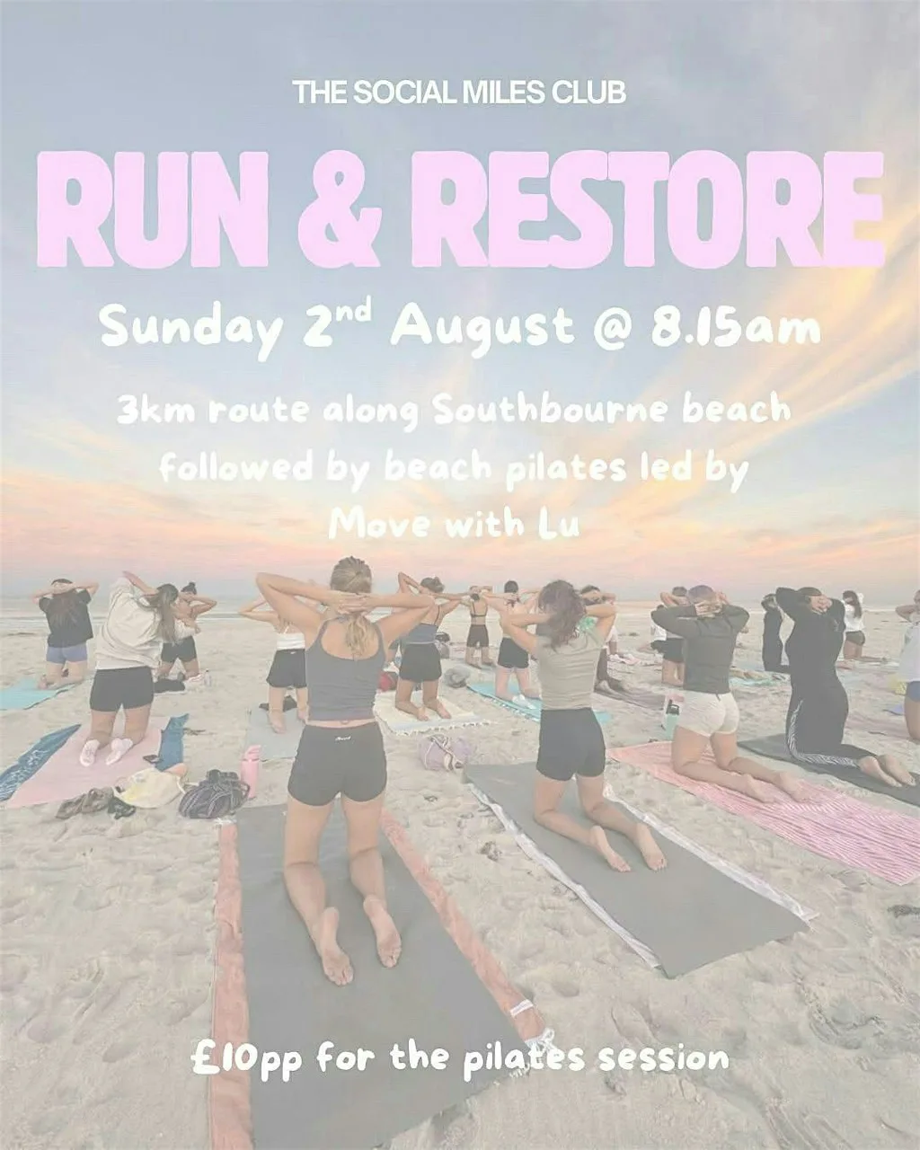 Run & Restore at Sobo Beach