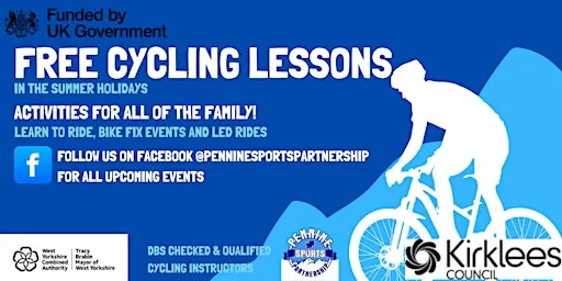 FREE Family Cycling Lessons- Learn to Ride!
