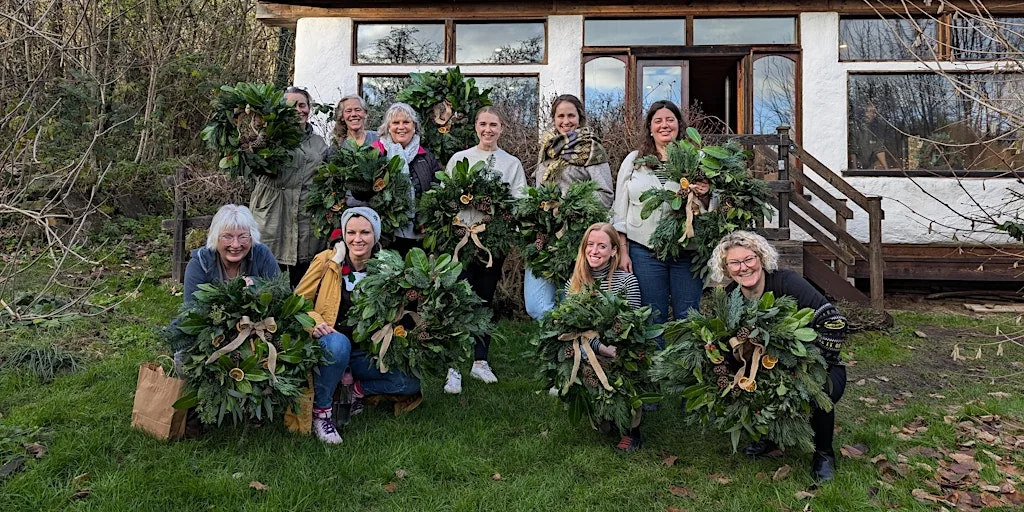 Christmas Wreath Making at St Ann's Allotments