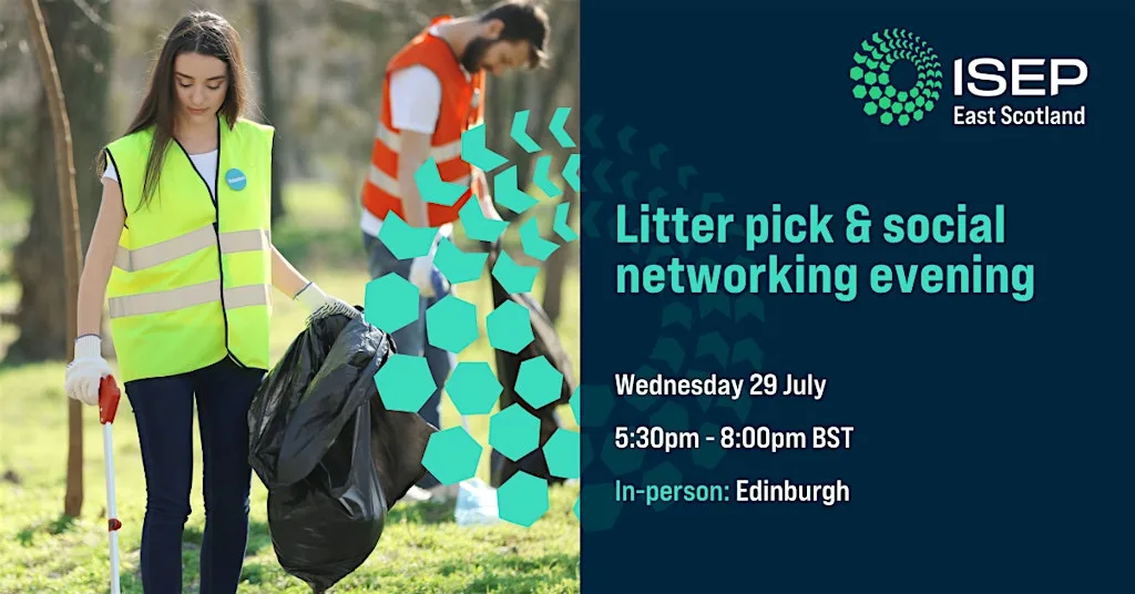 SCE290726 Litter pick & social networking evening at Lochrin Basin