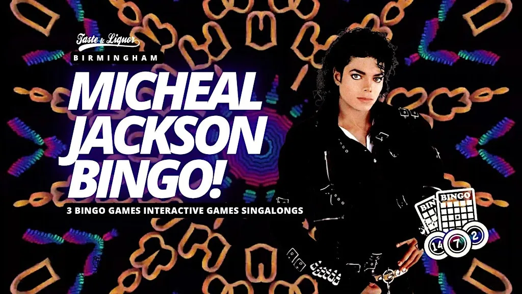 Michael Jackson Bingo Birmingham 2026: (August 29) at Birmingham Bierkeller