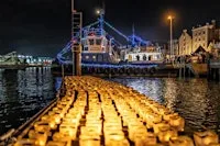 Lewis-Manning Hospice Care's Candles on the Quay| Poole Quay at The Quay
