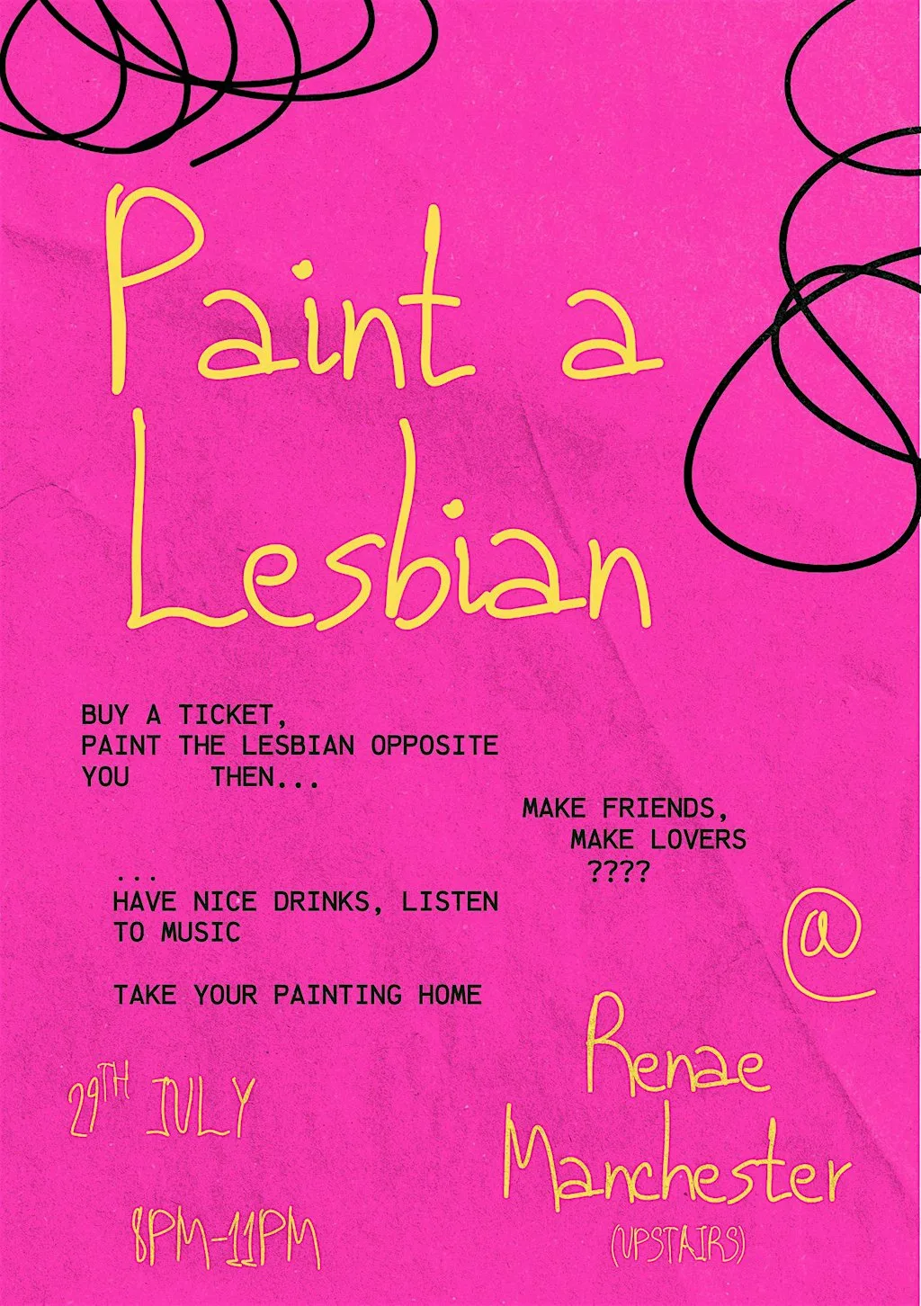 Paint a Lesbian at renae