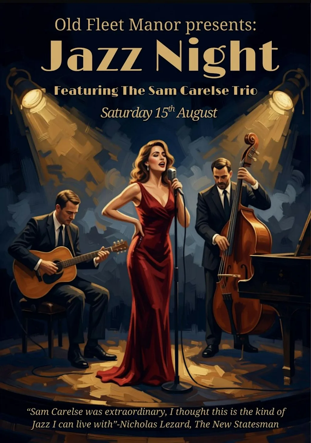 Jazz night at Old Fleet Manor
