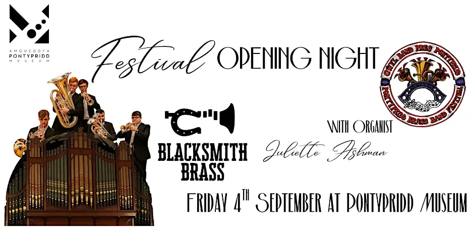 Pontypridd Brass Band Festival - Opening Night at Pontypridd Museum