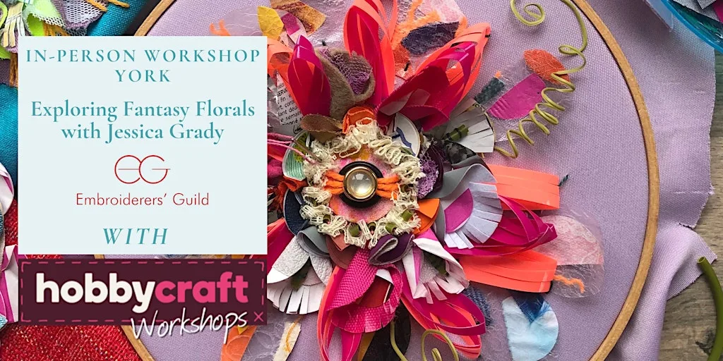In Person Workshop: Exploring Fantasy Florals with Jessica Grady (York)