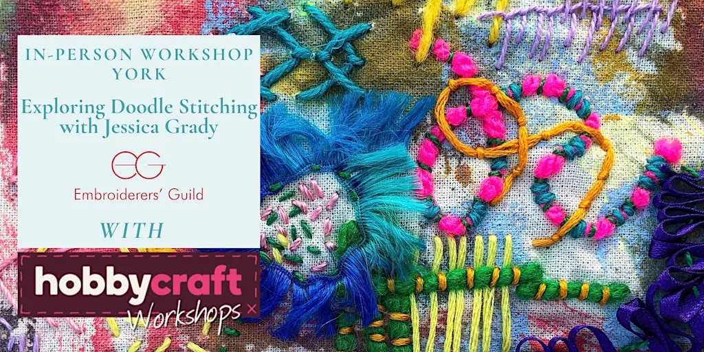 In Person Workshop: Exploring Doodle Stitching with Jessica Grady (York) at Hobbycraft York