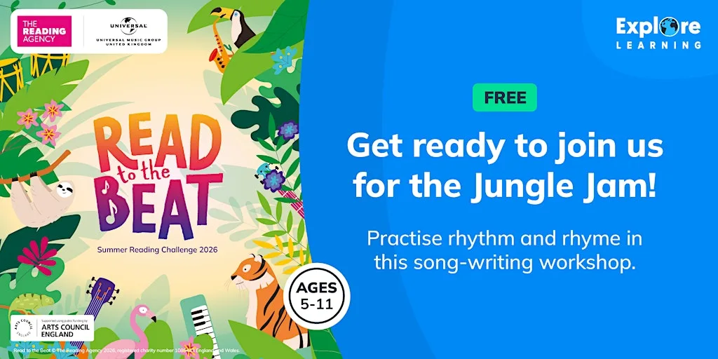 Canford Cliff Library song-writing adventure - ‘The Jungle Jam’ at Canford Cliffs Library