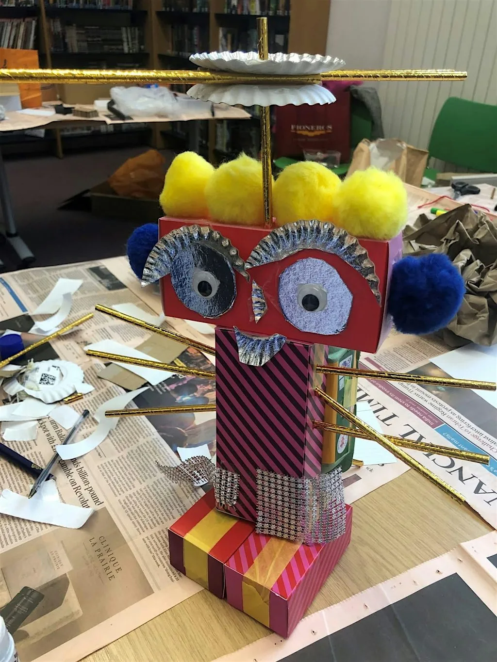 Junk Magic Characters - The Wonderful Workshop Weekender at Sunny Bank Mills Farsley