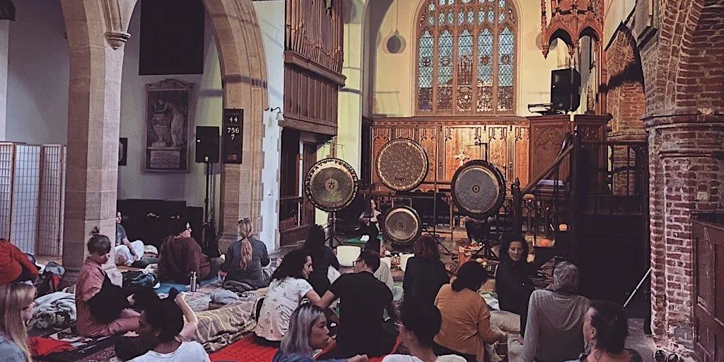 FULL MOON GONG IMMERSION with Simone Salvatici at The Old Church
