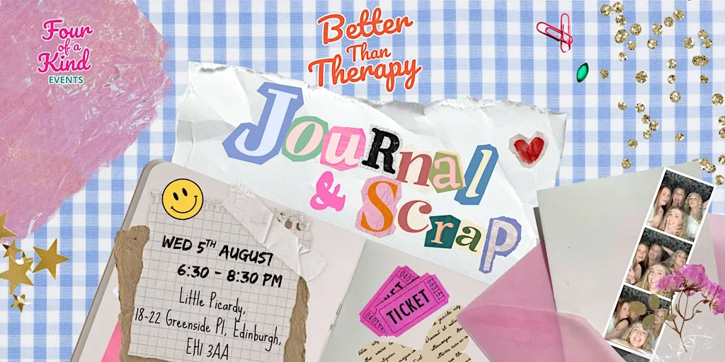 Better than Therapy: Journal & Scrap Workshop at Little Picardy