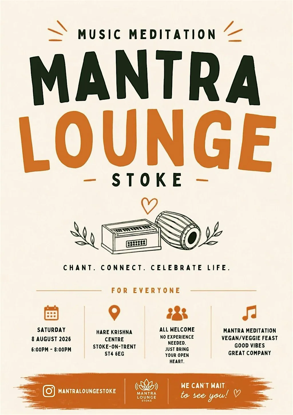 Mantra Lounge at ISKCON Stoke - Hare Krishna Centre