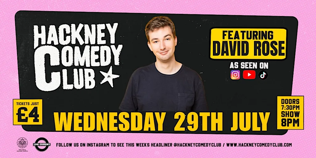 Hackney Comedy Club | Stand-up Comedy In East London | Every Wednesday!