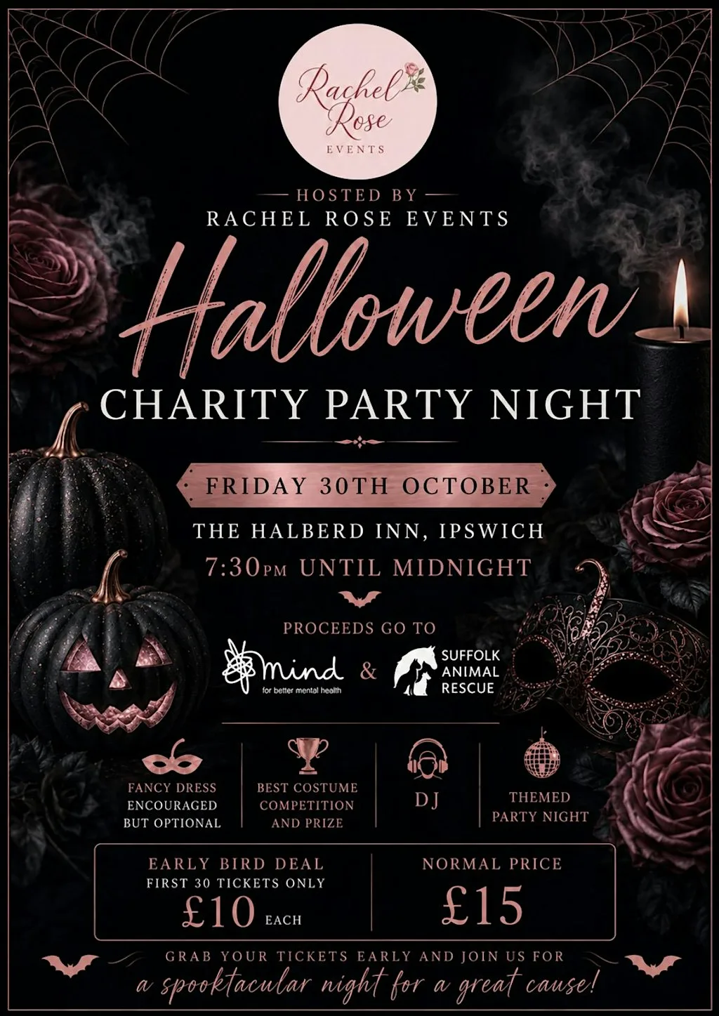 Halloween Charity Party Night