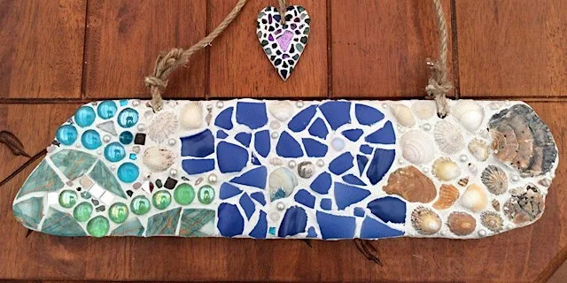 Mosaic Decorations at Lakeside Arts Centre at Lakeside Creative Arts Centre (Methodist Church)