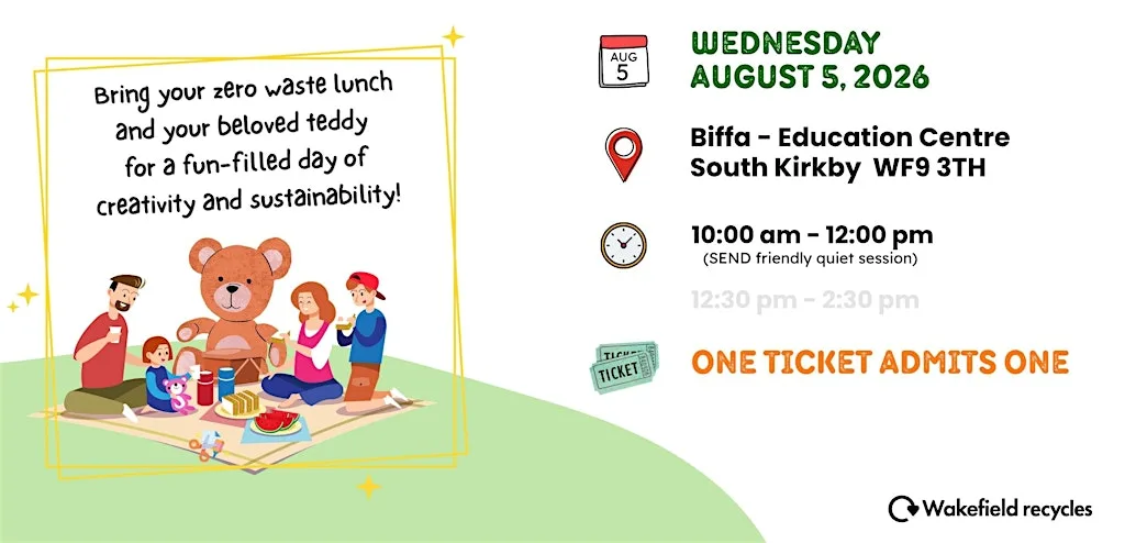 Zero Waste Teddy Bears Picnic (SEND friendly quiet session)