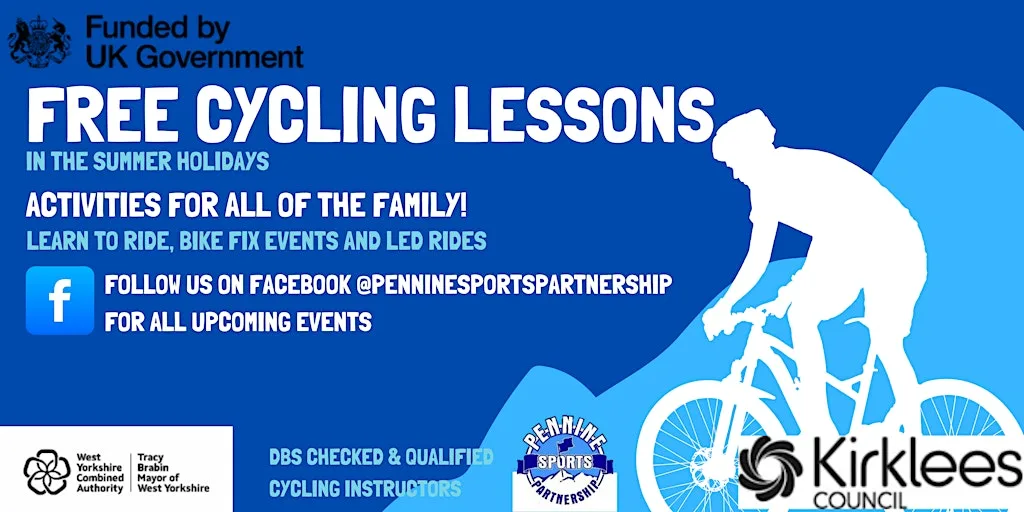 FREE Family Cycling Lessons- Learn to Ride! Huddersfield