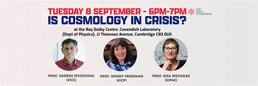 Is Cosmology In Crisis? at Ray Dolby Centre