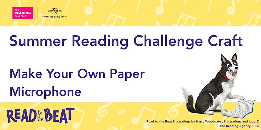 Make Your Own Paper Microphone at Bath Central Library