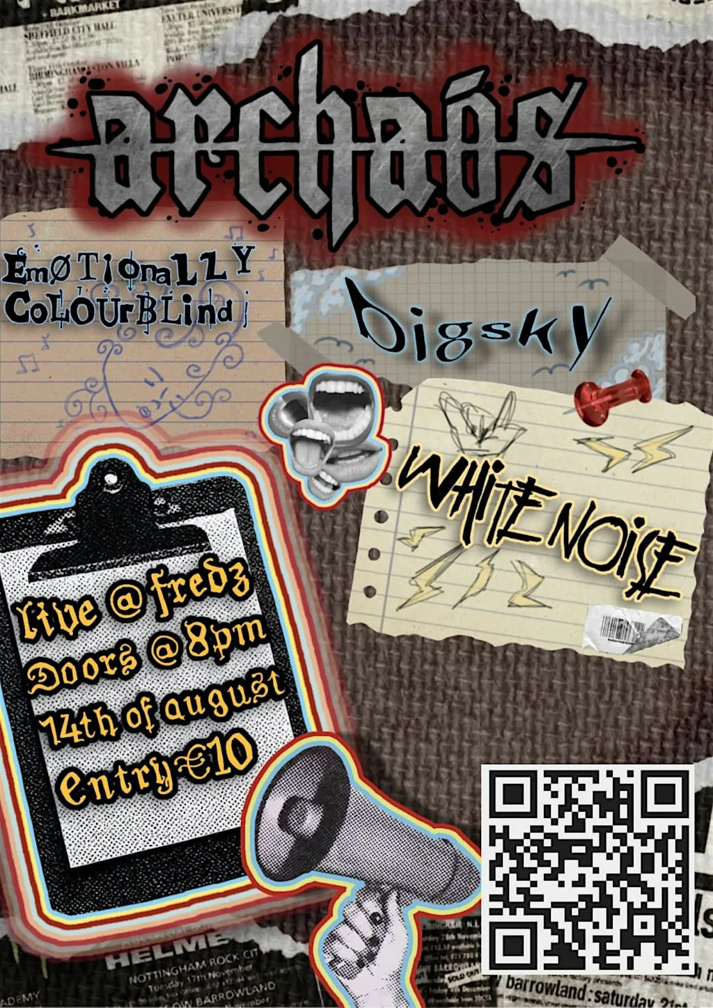 Live At Freds 14/8 at Fred Zeppelins