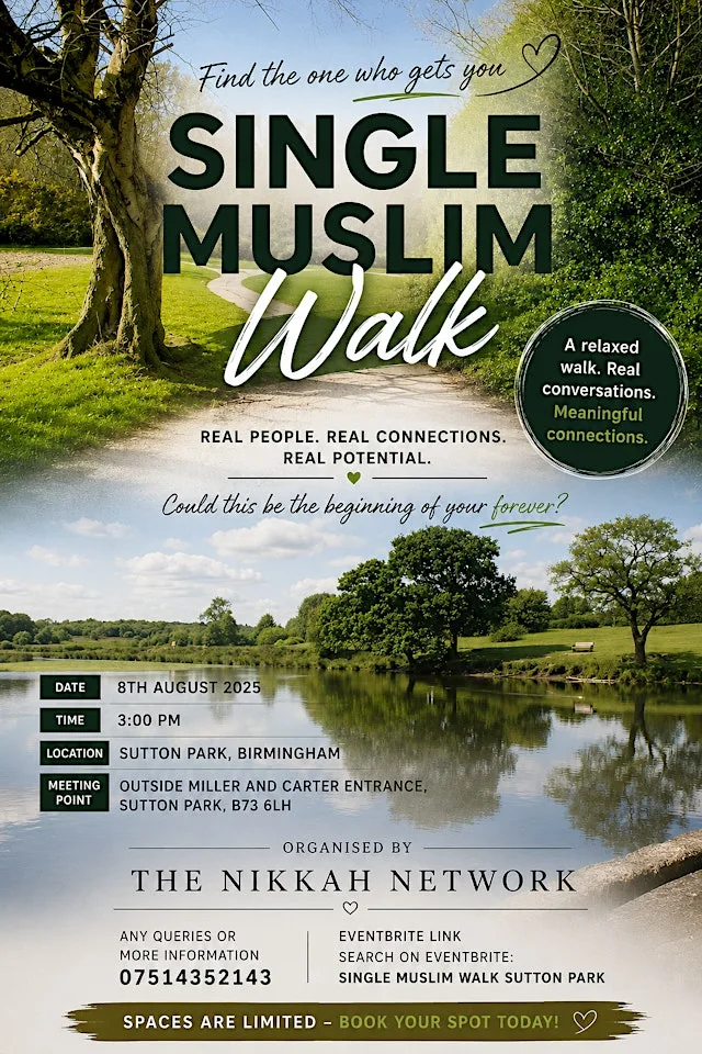 Single Muslim Walk – Sutton Park at Miller & Carter Sutton Park