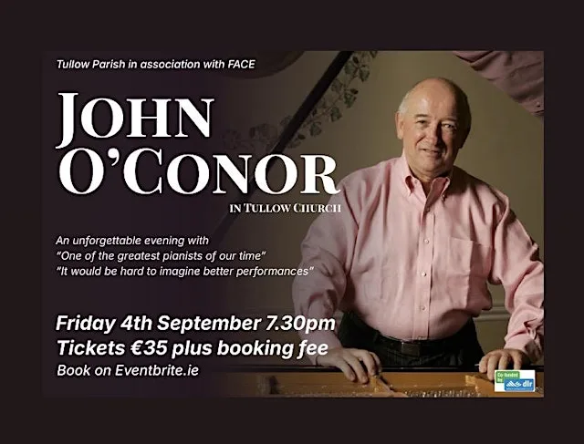An Evening with John O’Conor at Tullow Church