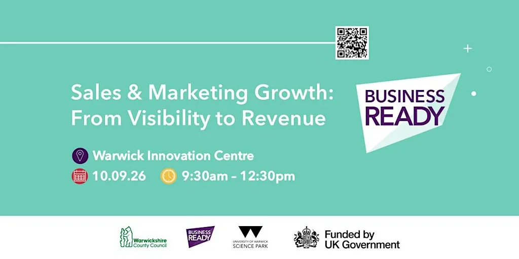Sales & Marketing Growth: From Visibility to Revenue at Warwick Innovation Centre