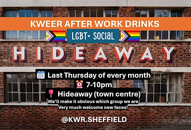 Kweer after work drinks (LGBT+ social) at Hideaway