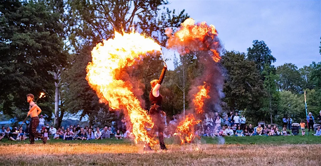 Free Fire Show at Holland Park at Slides at Marina Greenway