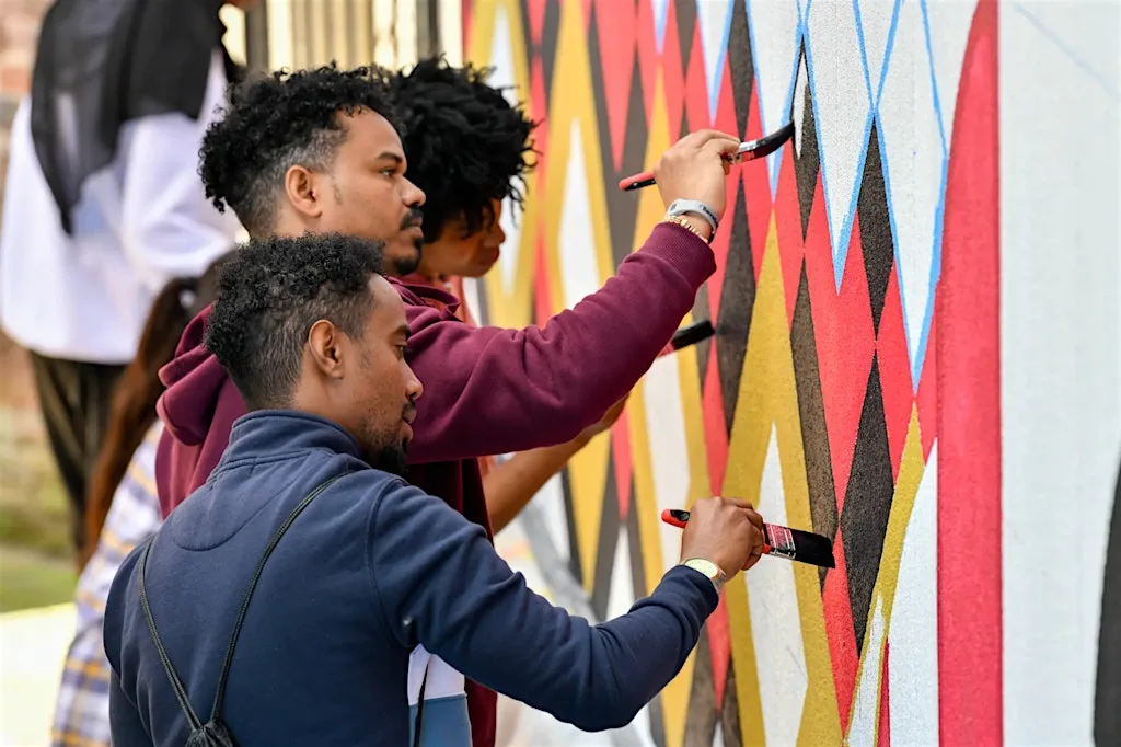 Open Mural Painting Sessions - Carter Bridge Murals Cambridge at Station Road