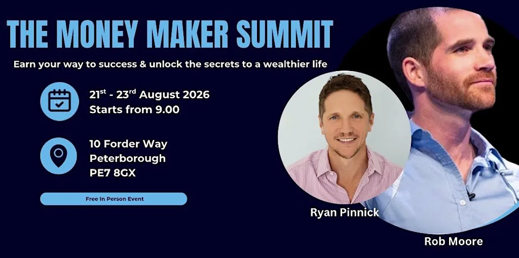 PETERBOROUGH | Money Maker Summit | Business Networking Event at Progressive Property