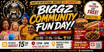 Biggz Community Fun Day at Mayfield Road Playground