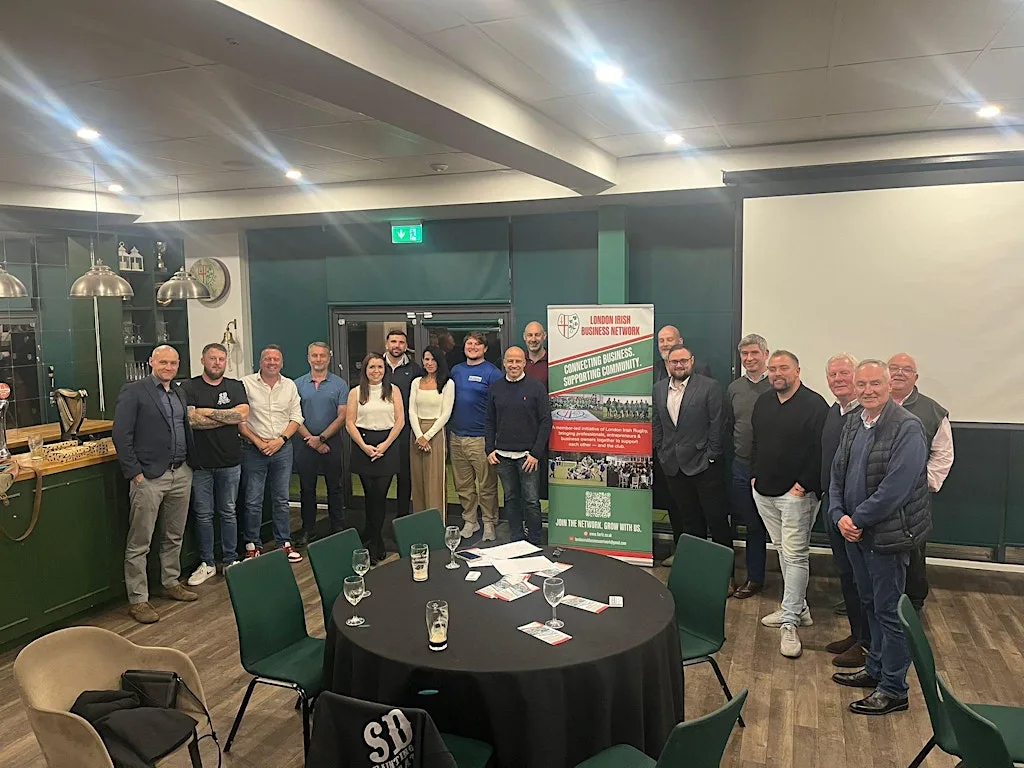 London Irish Business Network- New Season Launch at Hazelwood Centre - The home of London Irish