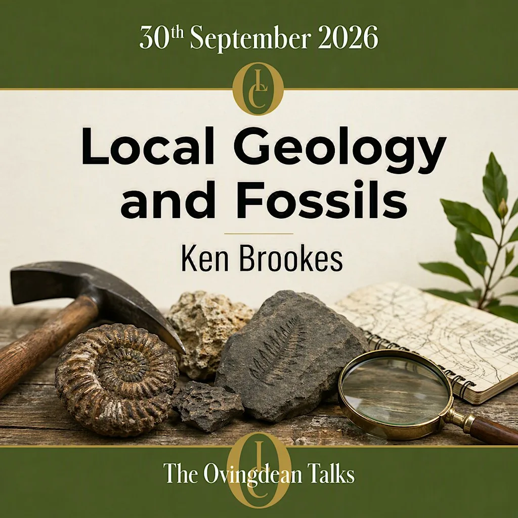 The Ovingdean Talks; Local Geology and Fossils - Ken Brookes at Oxford International College Brighton