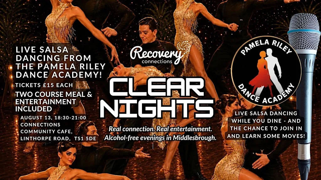 Clear Nights presents: Live Salsa from the Pamela Riley Dance Academy at Connections Community Cafe