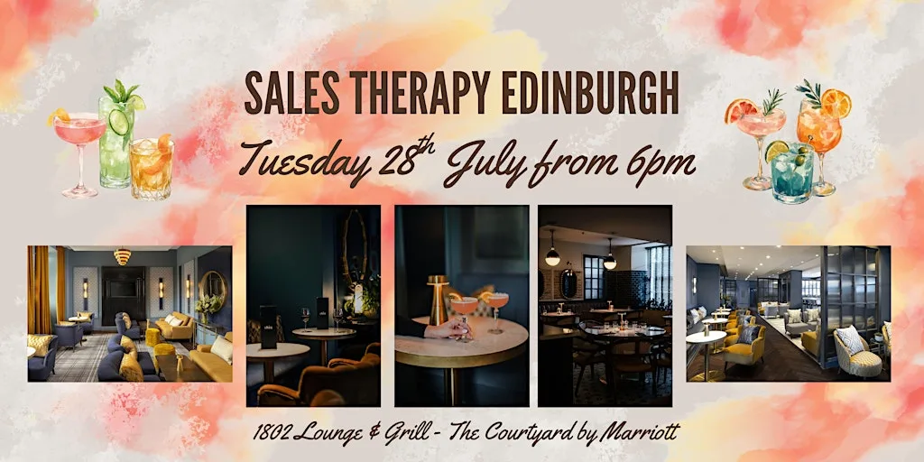 Sales Therapy Meet Up July at 1802 Lounge & Grill