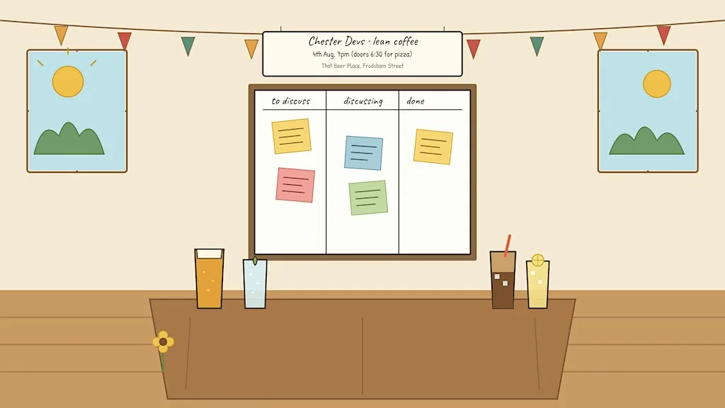 Lean Coffee Event at That Beer Place