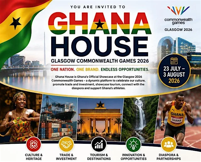Ghana House at Glasgow Commonwealth Games 2026
