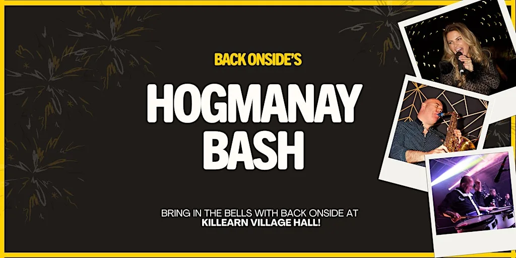 Back Onside's Hogmanay Bash 2026 at Killearn Village Hall