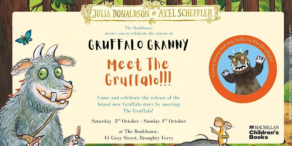 Meet The Gruffalo at The Bookhouse