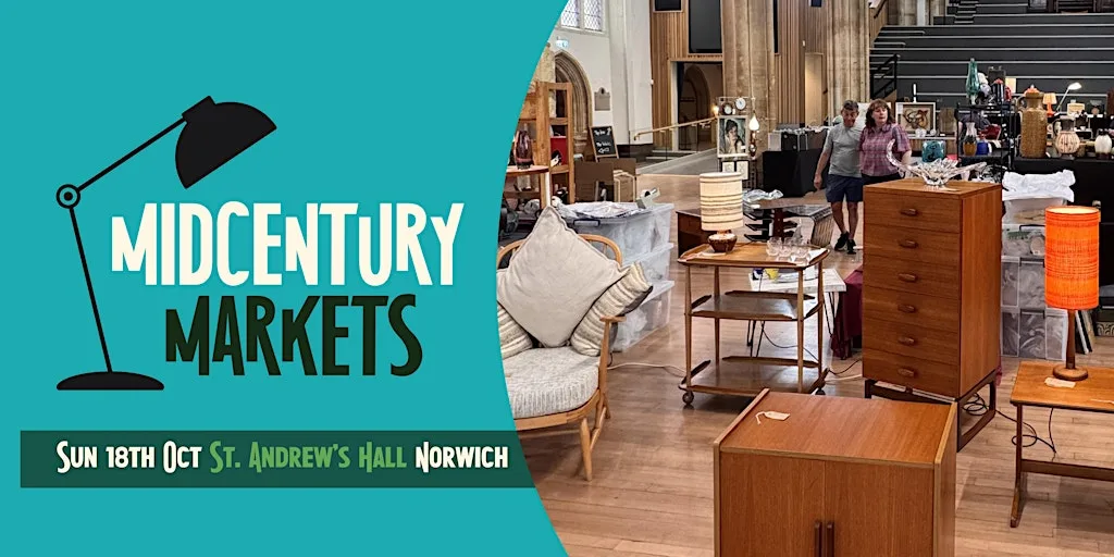 Norwich's Midcentury Home Market at St Andrew's Hall