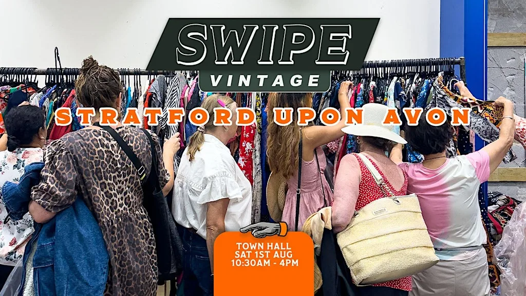Swipe Vintage x Stratford Kilo Sale at Stratford-upon-Avon Town Hall