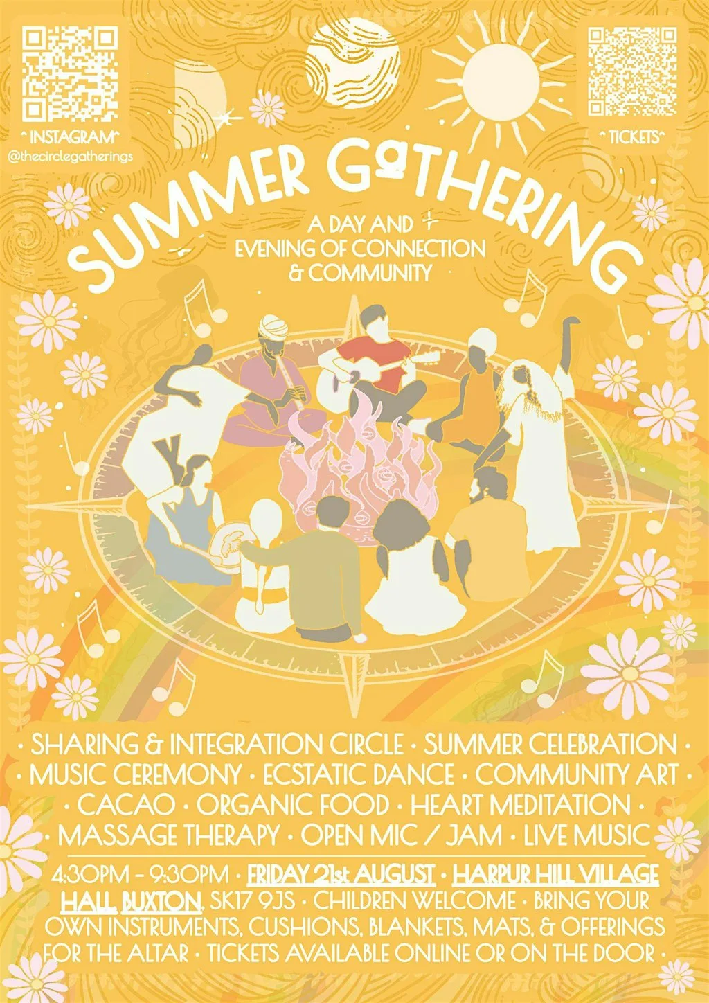 Summer Gathering at Harpur Hill Village Hall