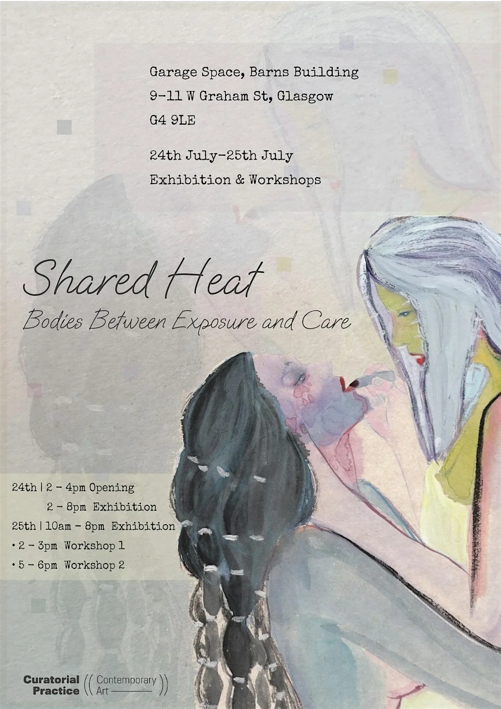 Shared Heat – Bodies Between Exposure and Care at Garage Space