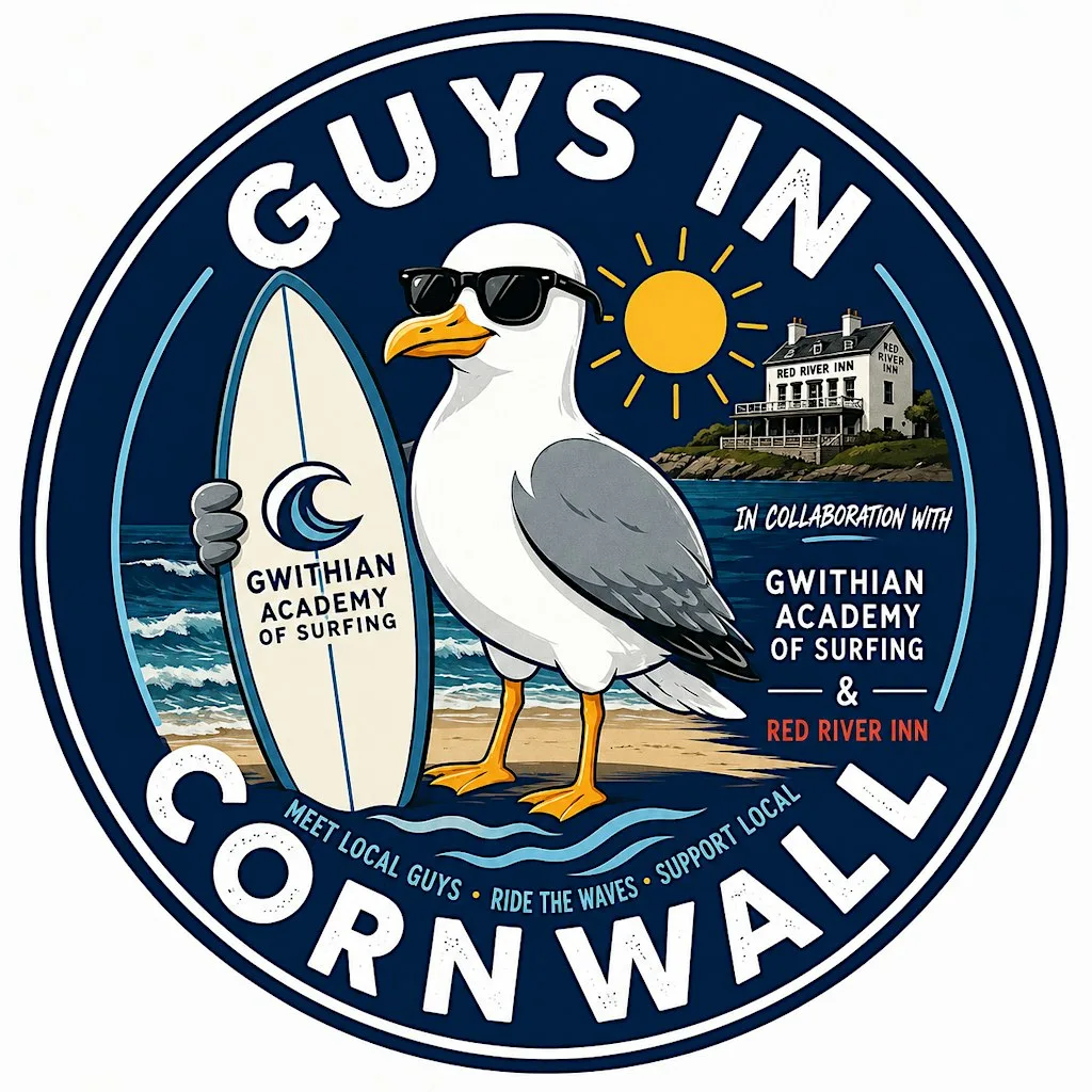 Guys in Cornwall - Surf Academy and Grub!